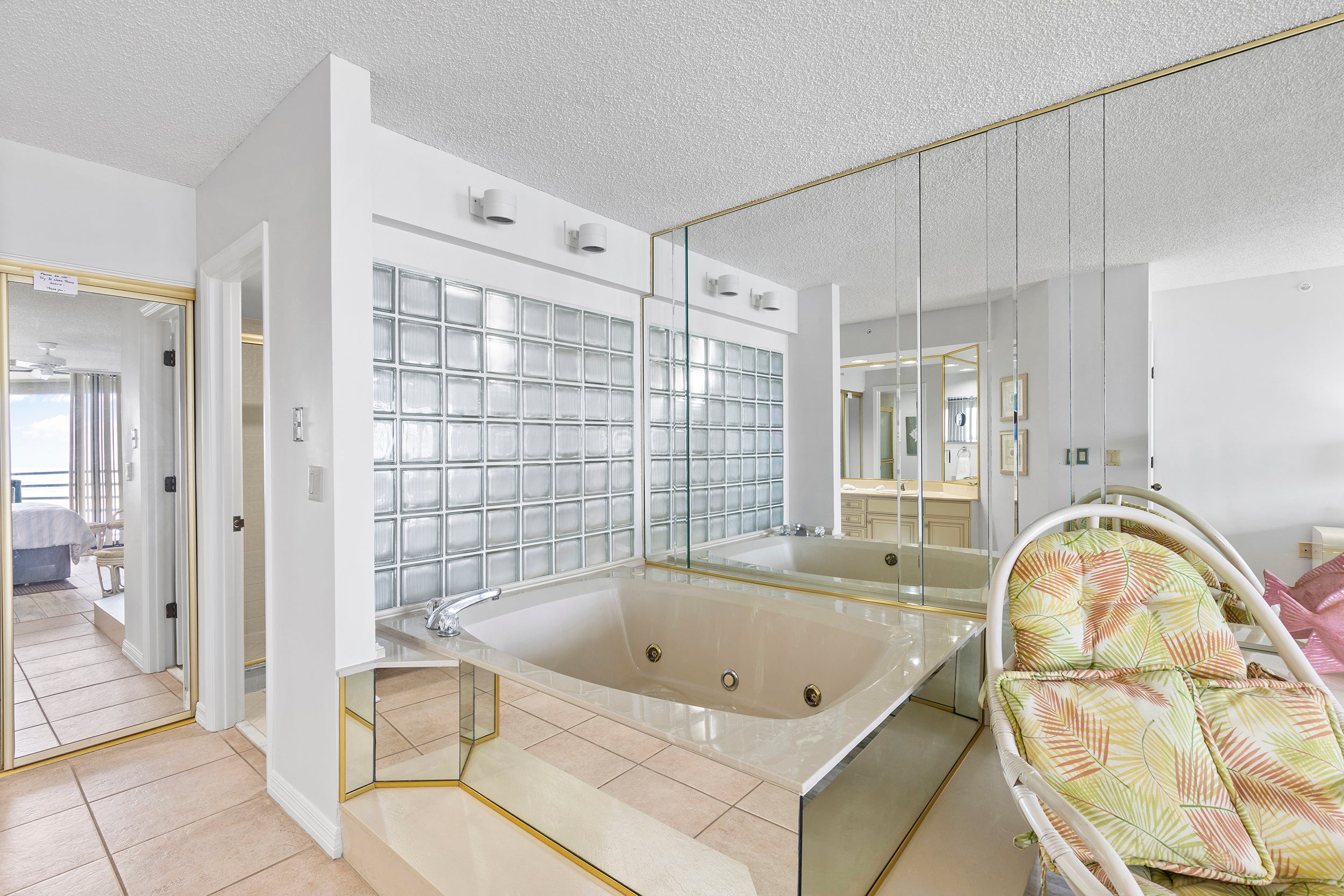 Huge Jacuzzi tub in Primary Bedroom