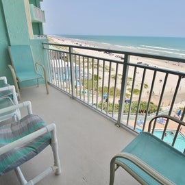 Unwind on the balcony with the salty breeze