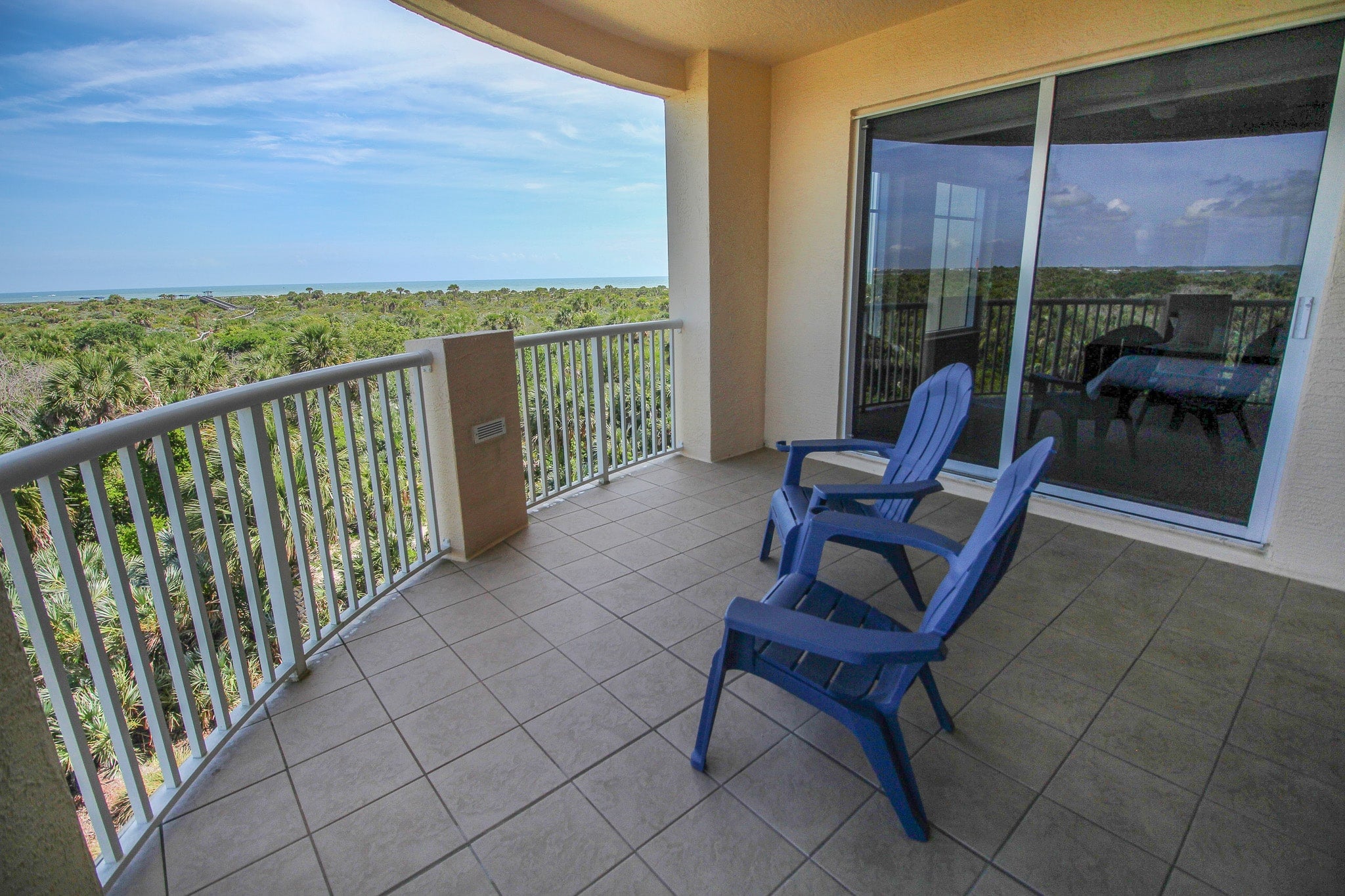 Enjoy amazing weather while overlooking Florida's nature