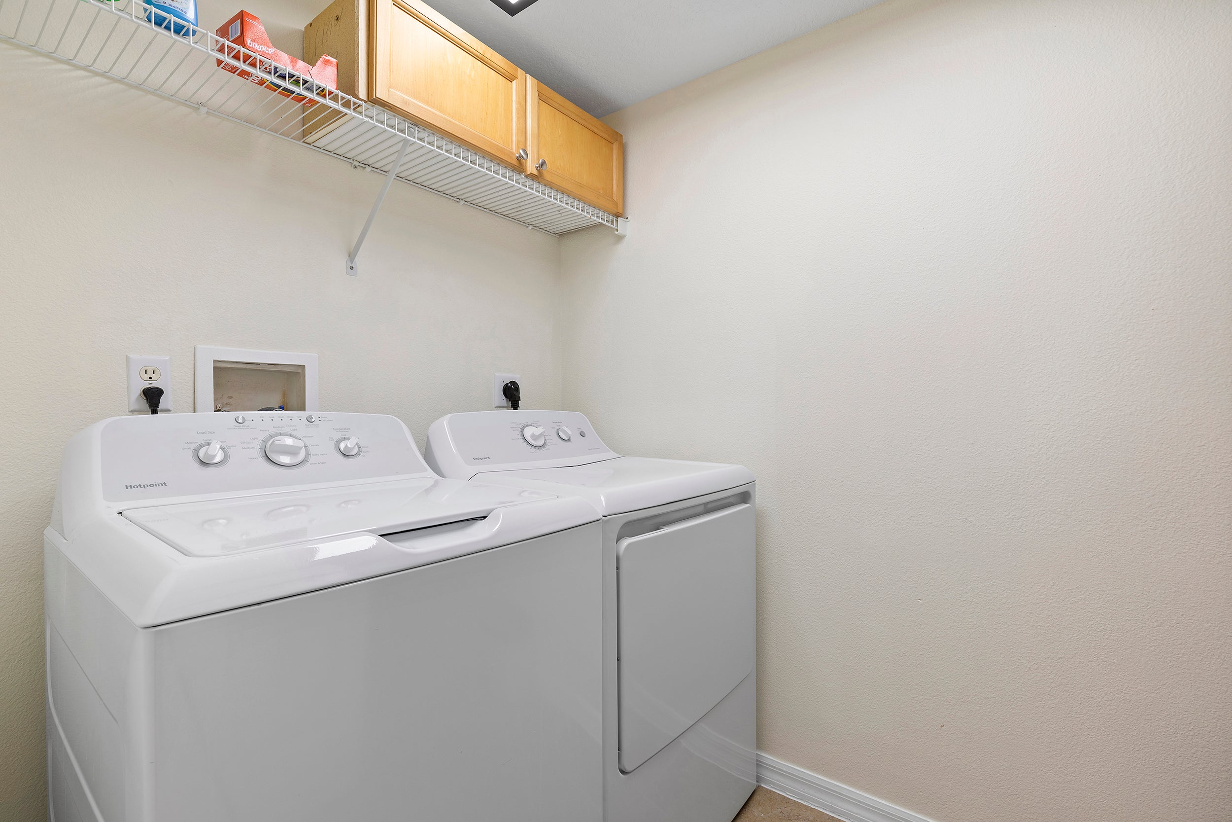 Washer and Dryer in unit