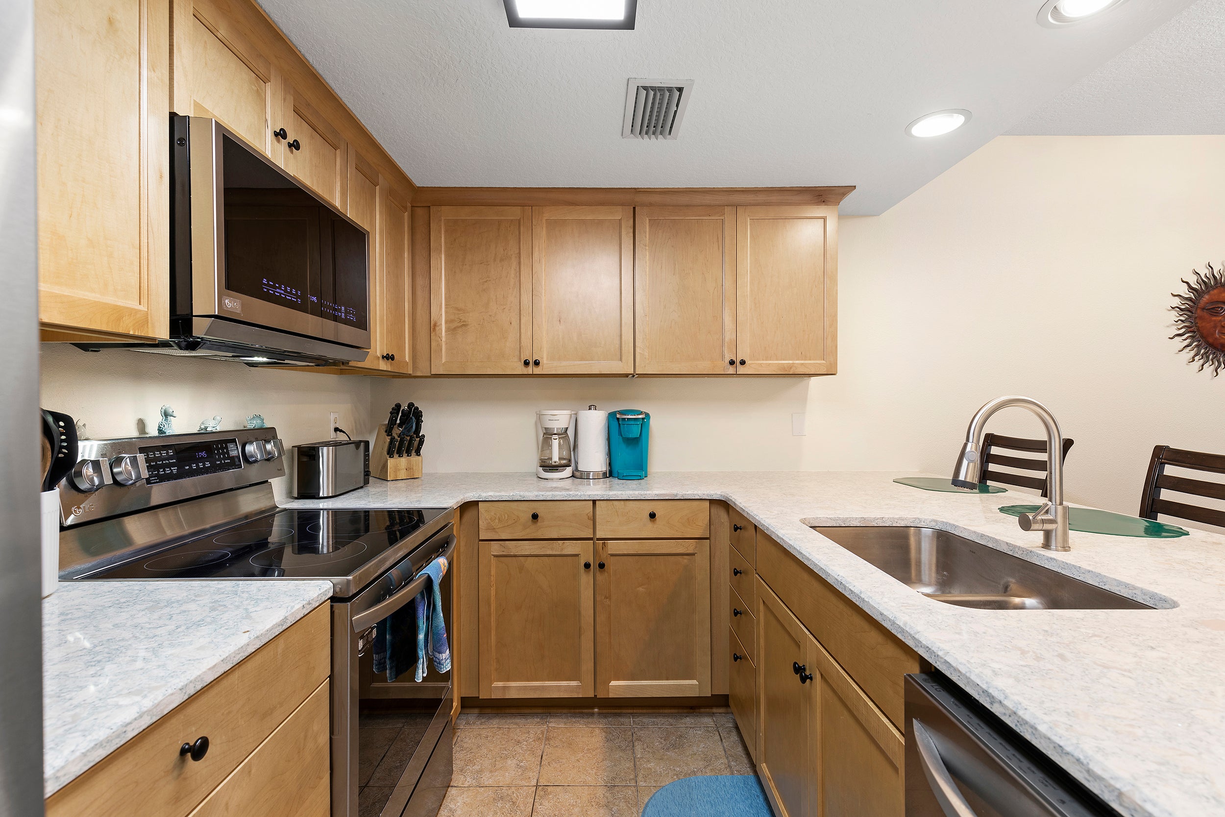 Fully Stocked Kitchen