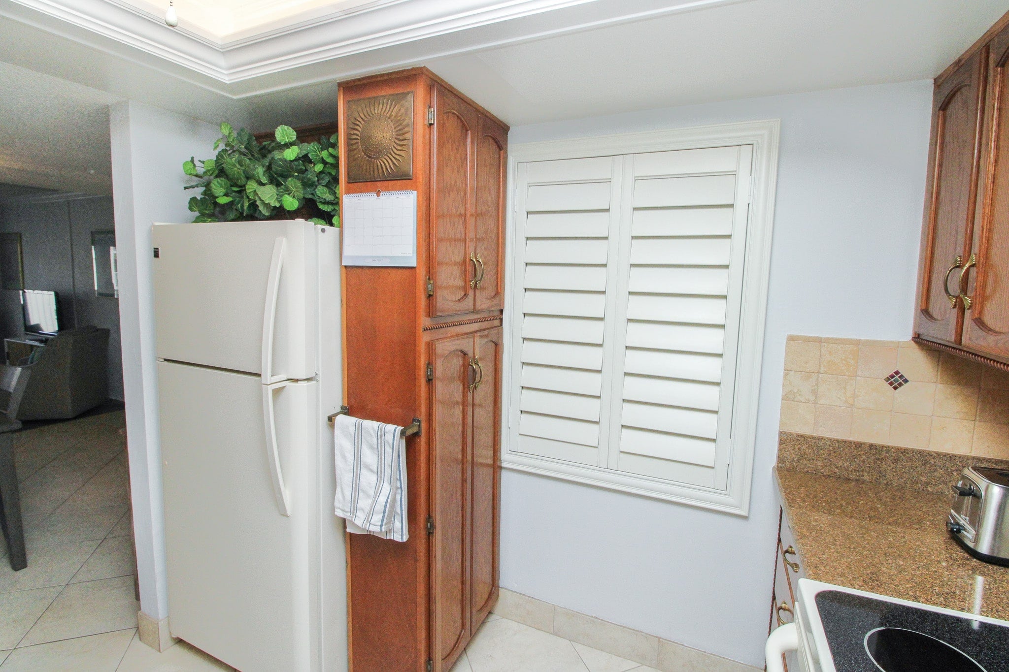 Equipped kitchen
